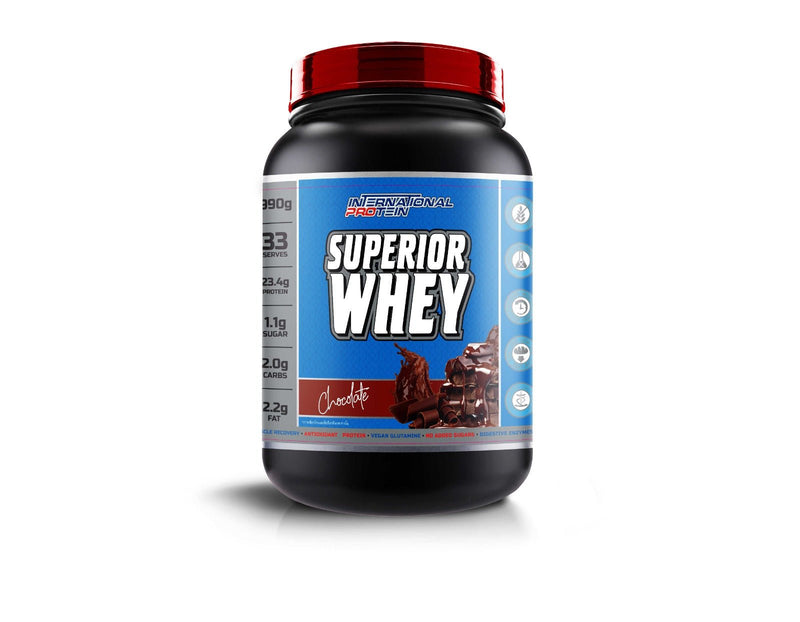 INTERNATIONAL PROTEIN SUPERIOR WHEY CHOCOLATE