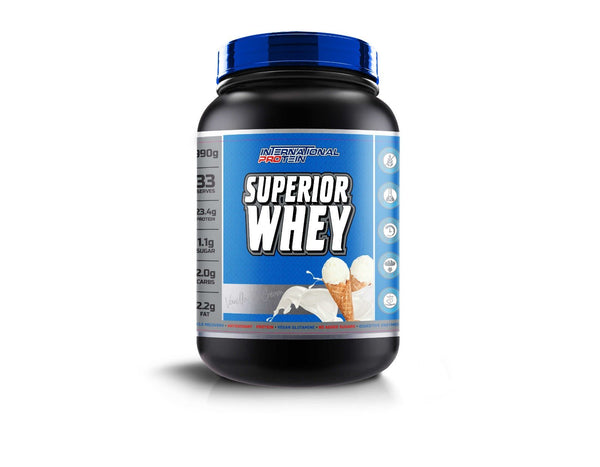 INTERNATIONAL PROTEIN SUPERIOR WHEY VANILLA